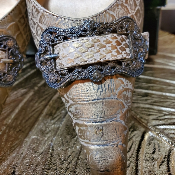 Carlos Santana "Prospect" pointed-toe slingback pu - Picture 3 of 6